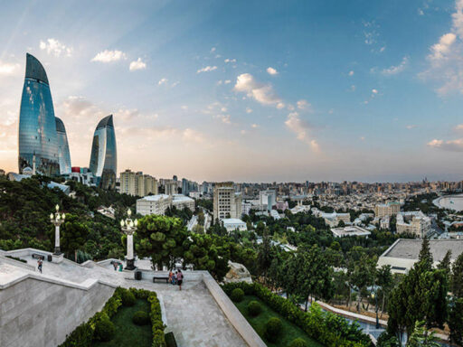 View from Baku Highland Park